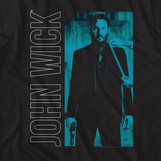 John Wick Vertical Text T-Shirt