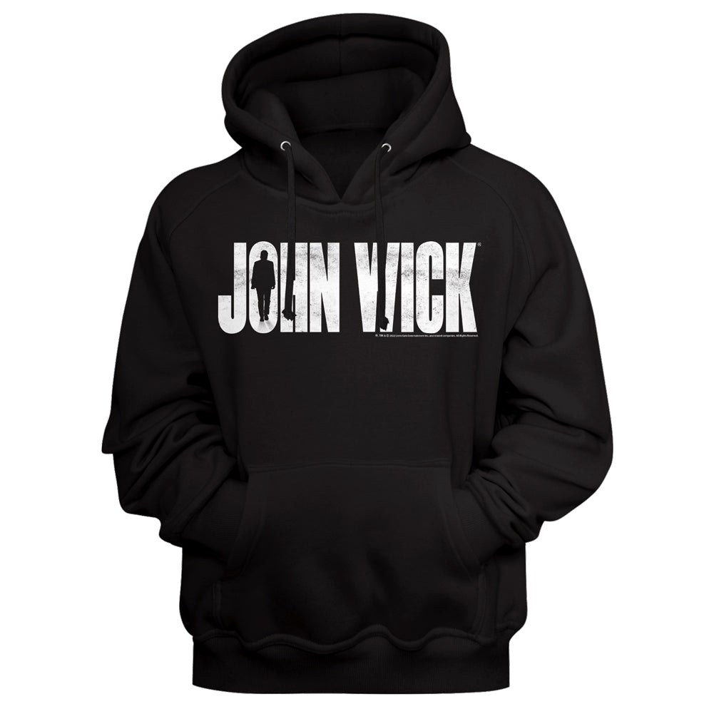 John Wick Silhouette Pullover Hoodie