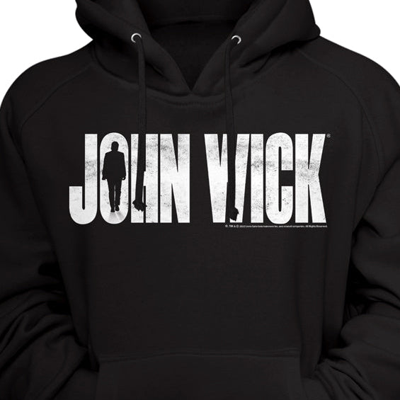 John Wick Silhouette Pullover Hoodie