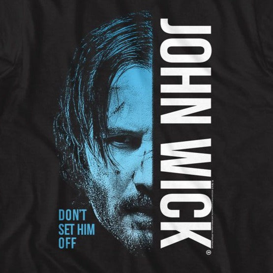 John Wick Half Face T-Shirt