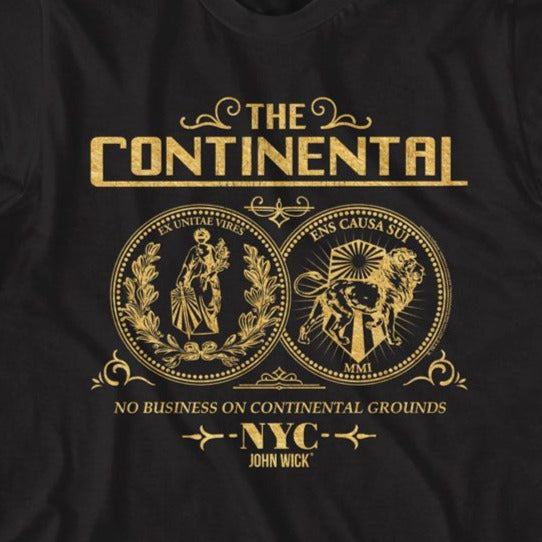 John Wick Coin Double Sided T-Shirt