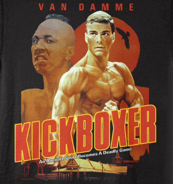Kickboxer Poster Large Text T-Shirt