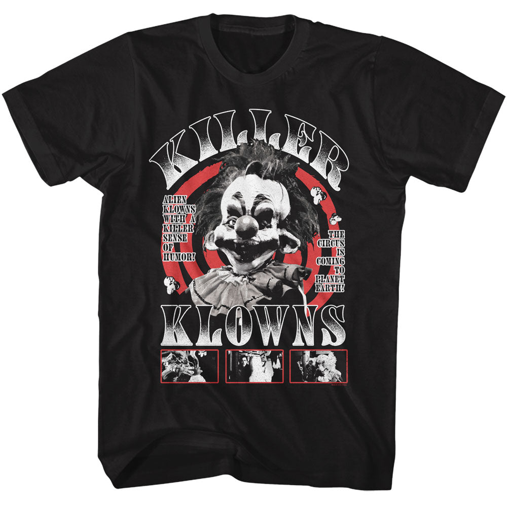 Killer Klowns Spiral T-Shirt