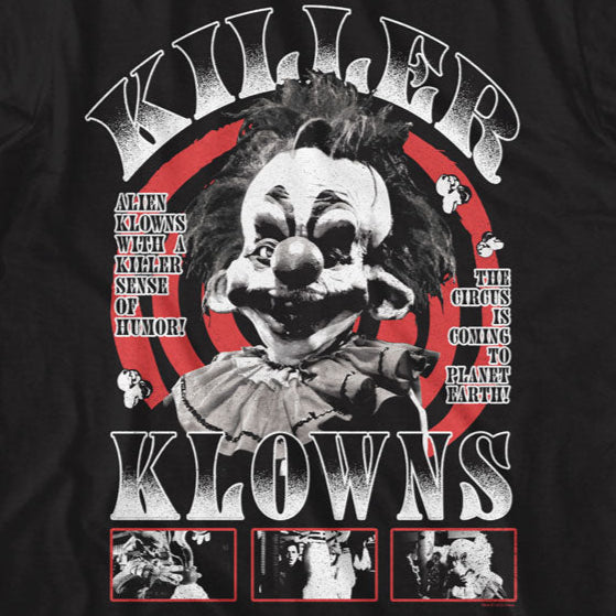 Killer Klowns Spiral T-Shirt