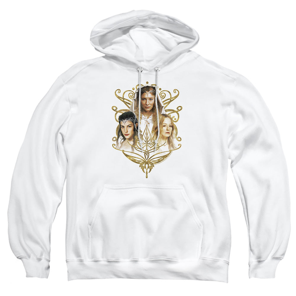 Lord of the Rings Women of Middle Earth Pullover Hoodie | Blue Culture Tees