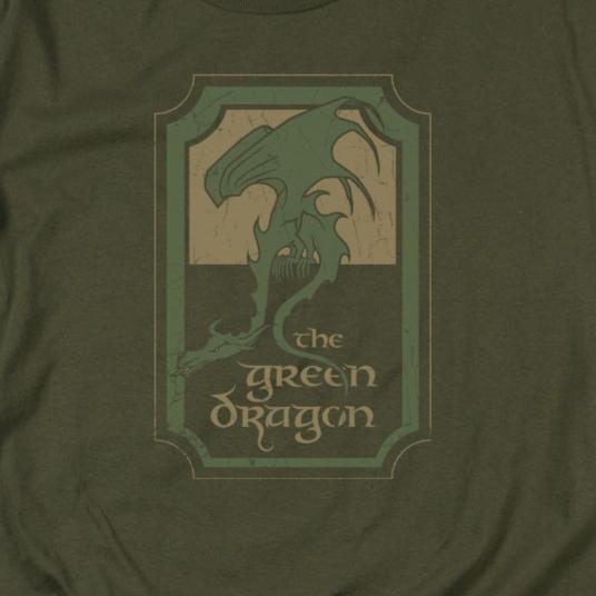 The Lord of the Rings Green Dragon Tavern T-Shirt | Blue Culture Tees