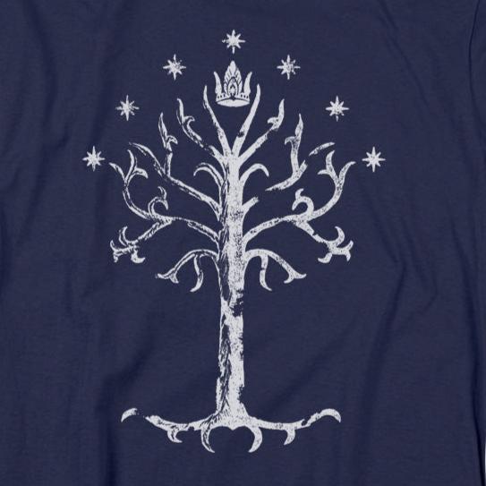 The Lord of the Rings Tree of Gondor T-Shirt | Blue Culture Tees