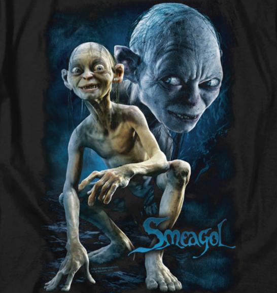 The Lord of the Rings Smeagol T-Shirt | Blue Culture Tees