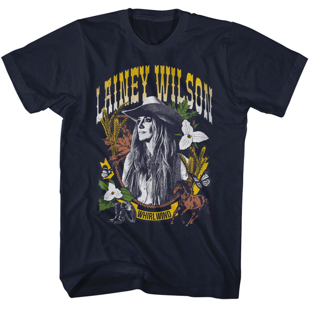 Lainey Wilson Whirlwind Wheat and Leaves T-Shirt