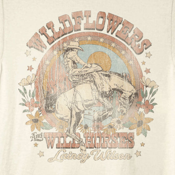 Lainey Wilson Wildflowers and Wild Horses T-Shirt