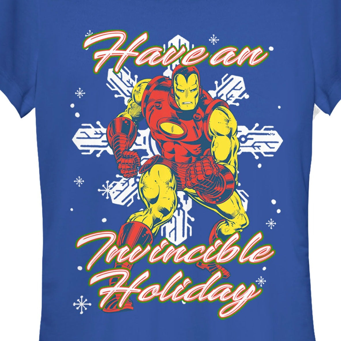 Junior's Marvel Incredible Holiday T-Shirt
