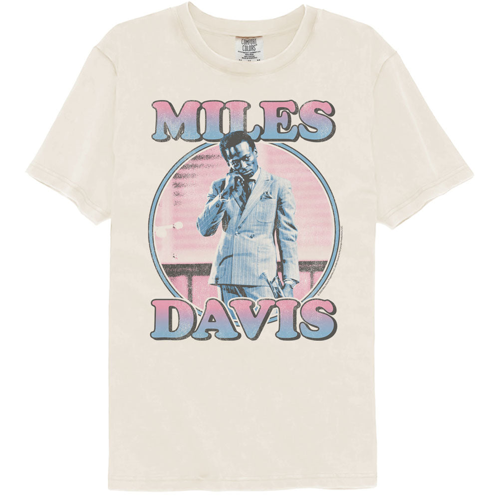 Miles Davis Pastel Gradients Comfort Colors T-Shirt
