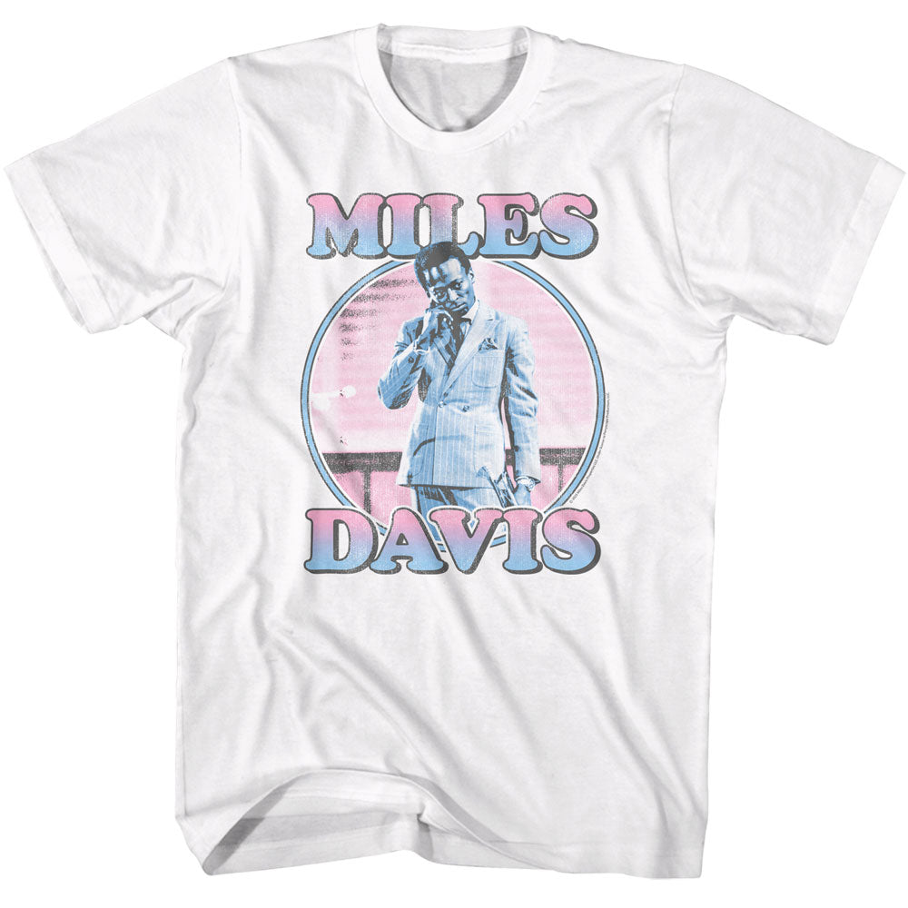 Miles Davis Pastel Gradients T-Shirt