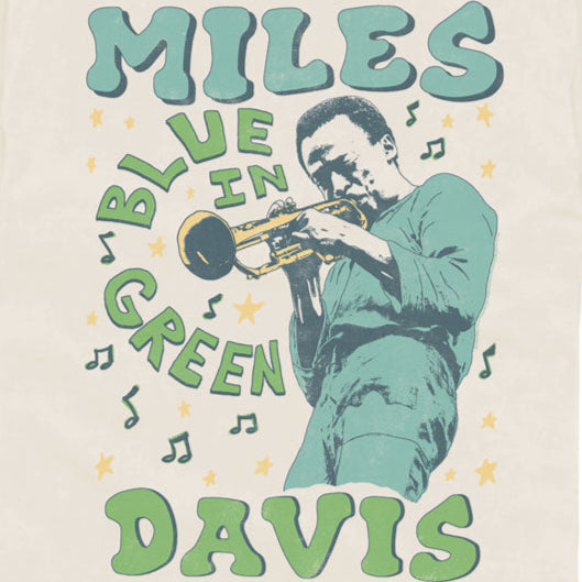 Miles Davis Blue in Green Comfort Colors T-Shirt