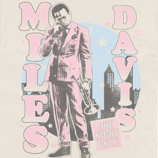 Miles Davis One Night Only Cityscape Comfort Colors T-Shirt