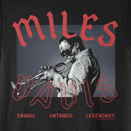 Miles Davis Untamed Legendary T-Shirt