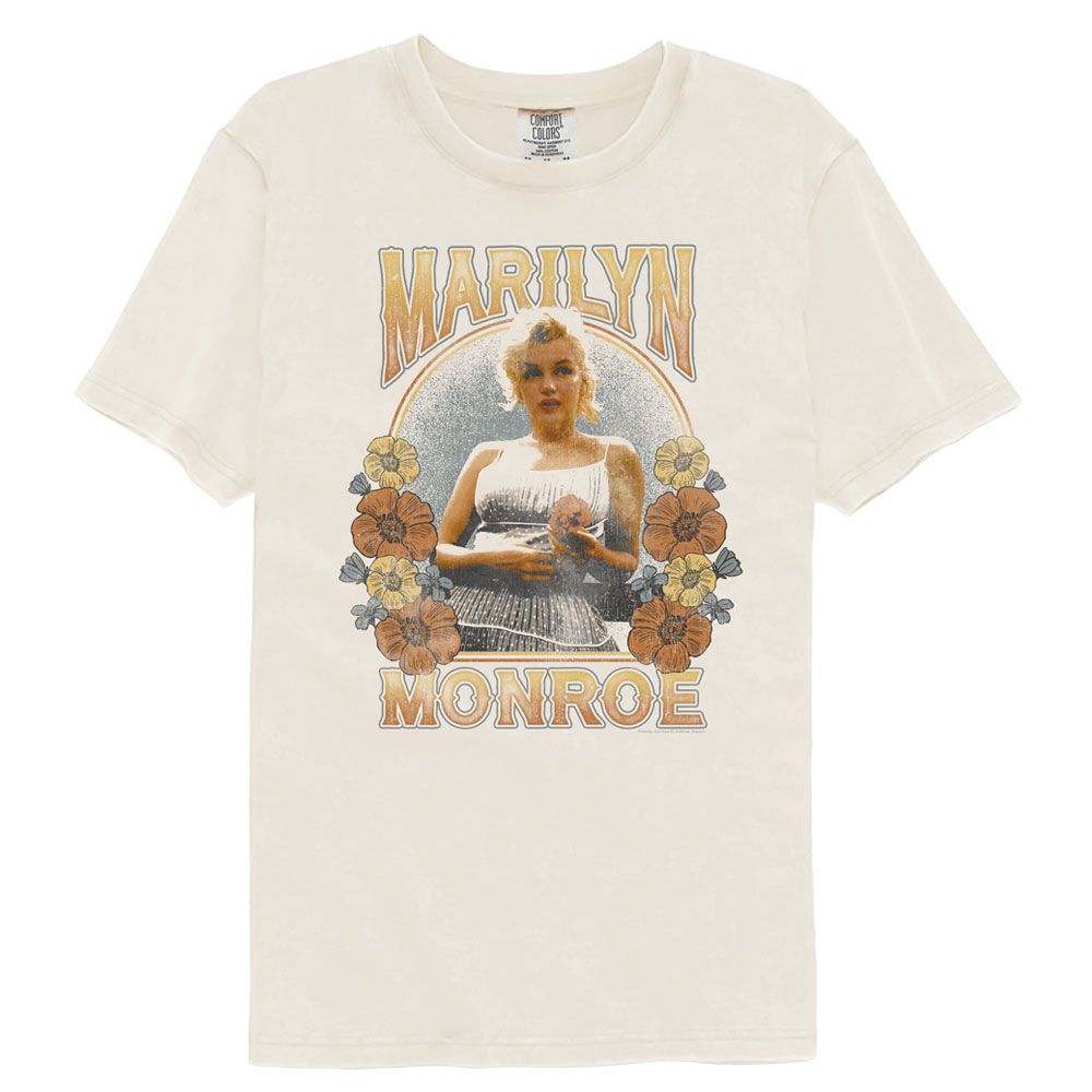 Marilyn Monroe Floral Arch T-Shirt