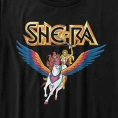 Junior's Masters Of The Universe She-Ra & Swiftwind T-Shirt