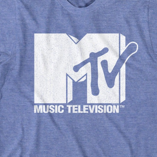 MTV White Logo T-Shirt