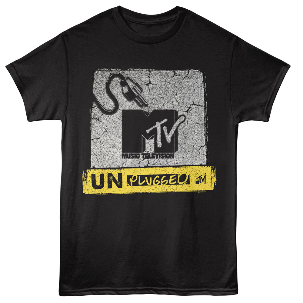 MTV Unplugged Cracked Background T-Shirt