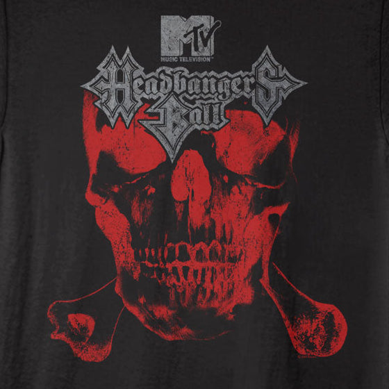 MTV Headbanger's Ball Skull T-Shirt