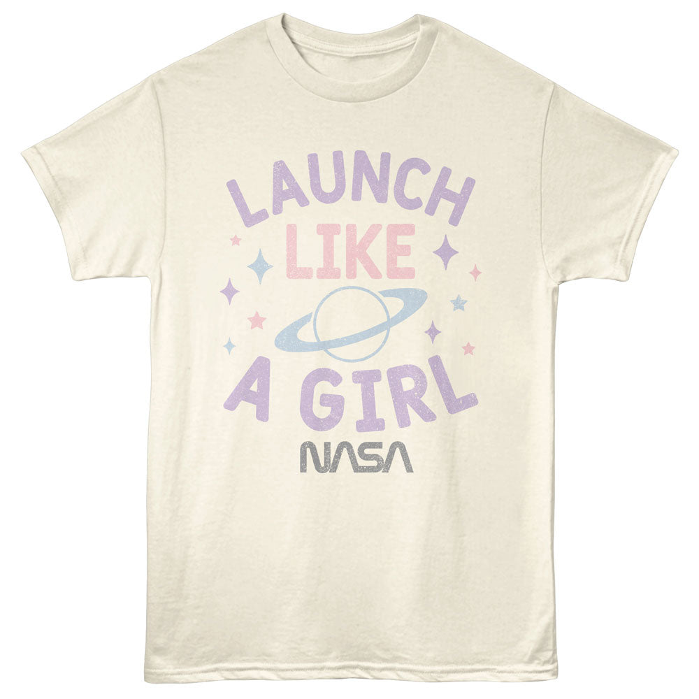 NASA Launch Like a Girl T-Shirt