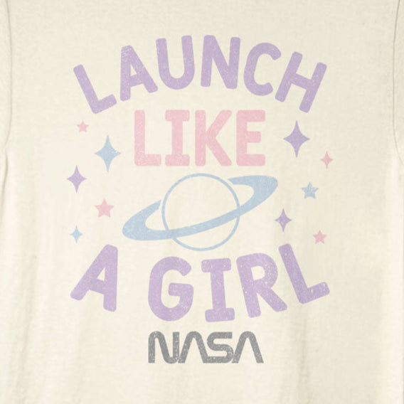 NASA Launch Like a Girl T-Shirt