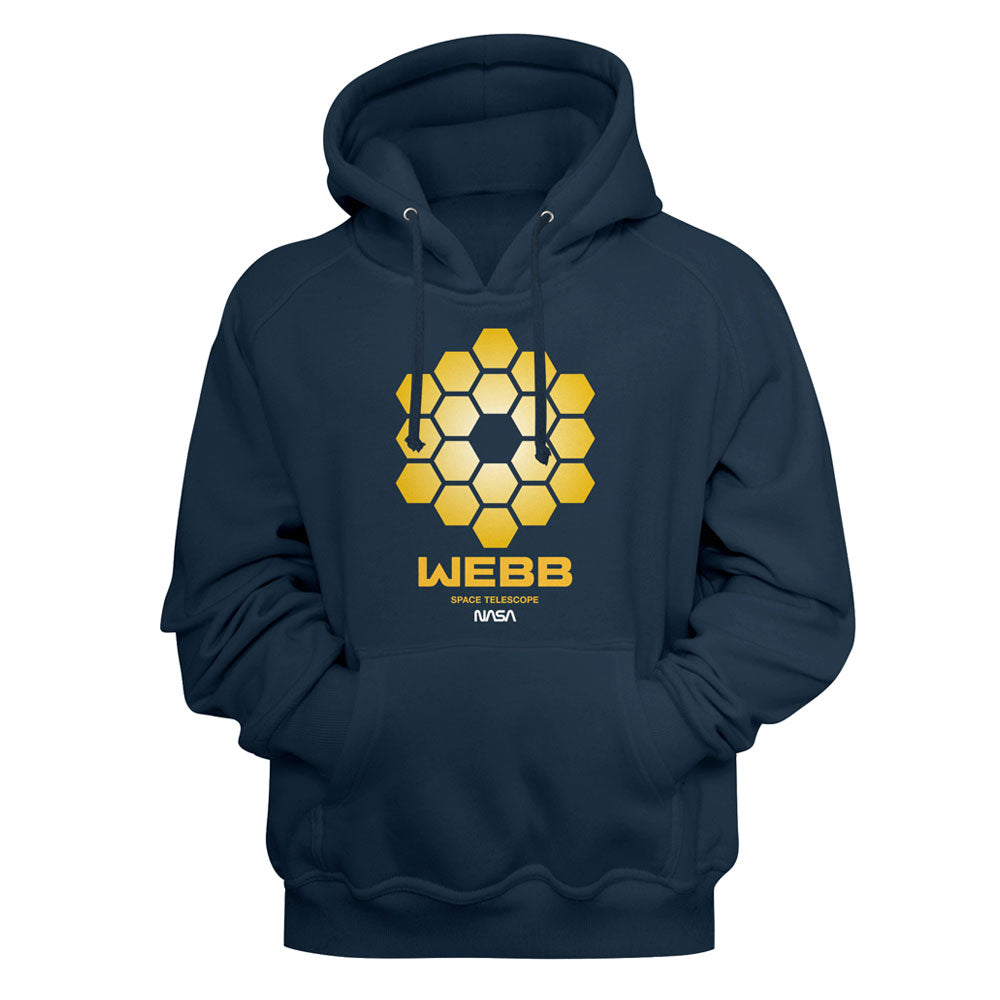 NASA Webb Space Telescope Pullover Hoodie | Blue Culture Tees