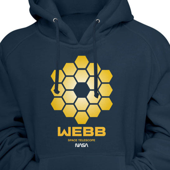 NASA Webb Space Telescope Pullover Hoodie | Blue Culture Tees