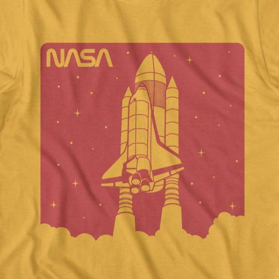 NASA 1C Blast Off T-Shirt | Blue Culture Tees