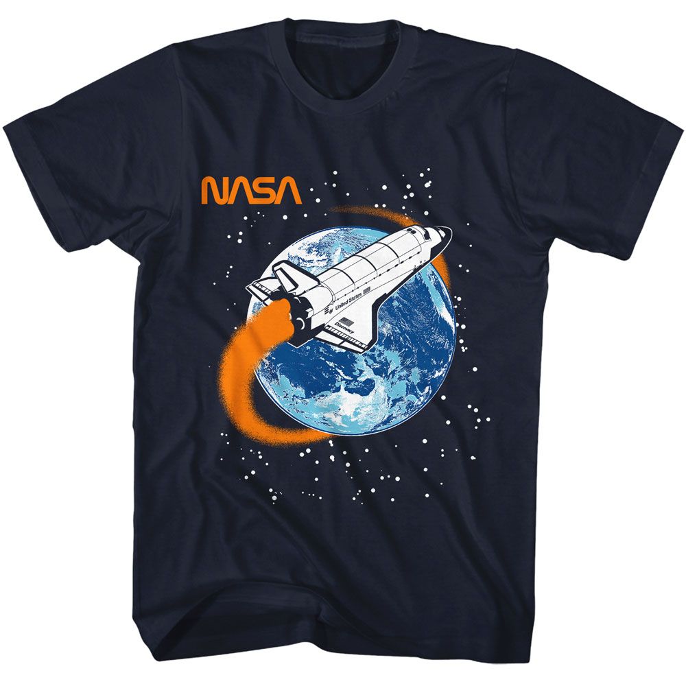 NASA Around The World T-Shirt | Blue Culture Tees