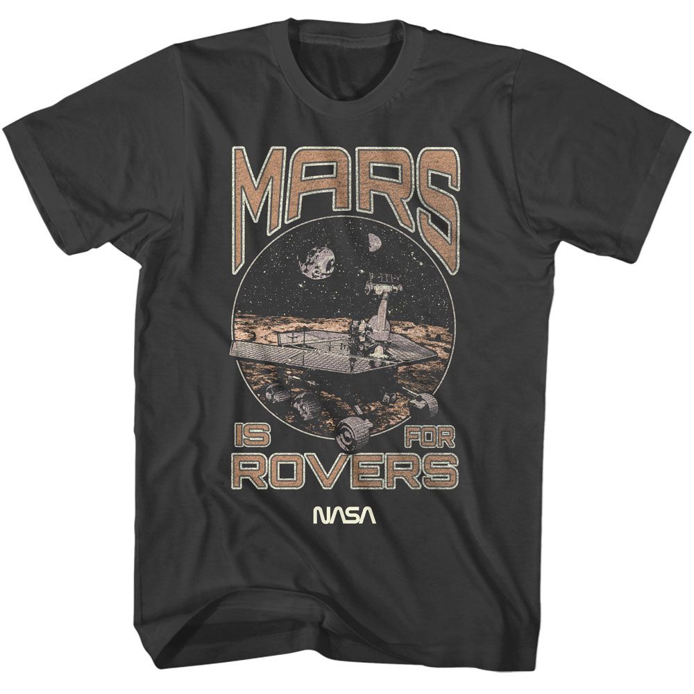 NASA Mars is for Rovers T-Shirt | Blue Culture Tees
