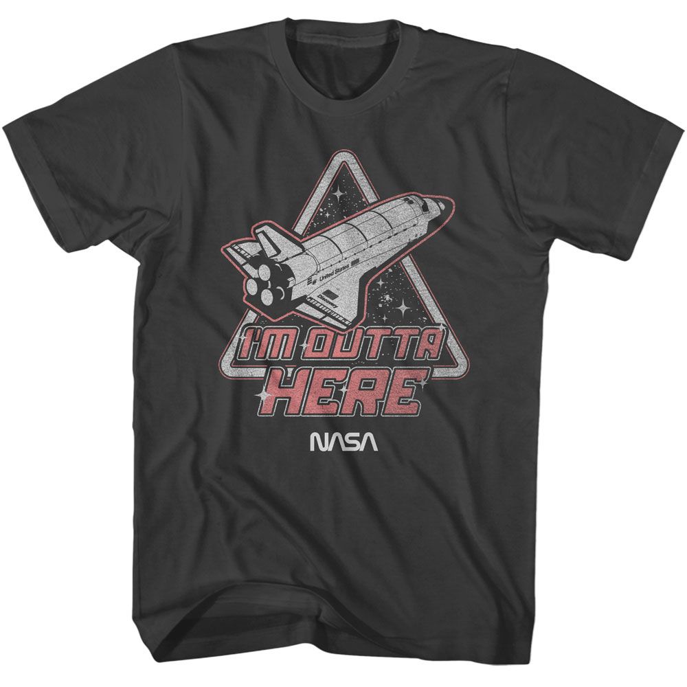 NASA Im Outta Here T-Shirt | Blue Culture Tees