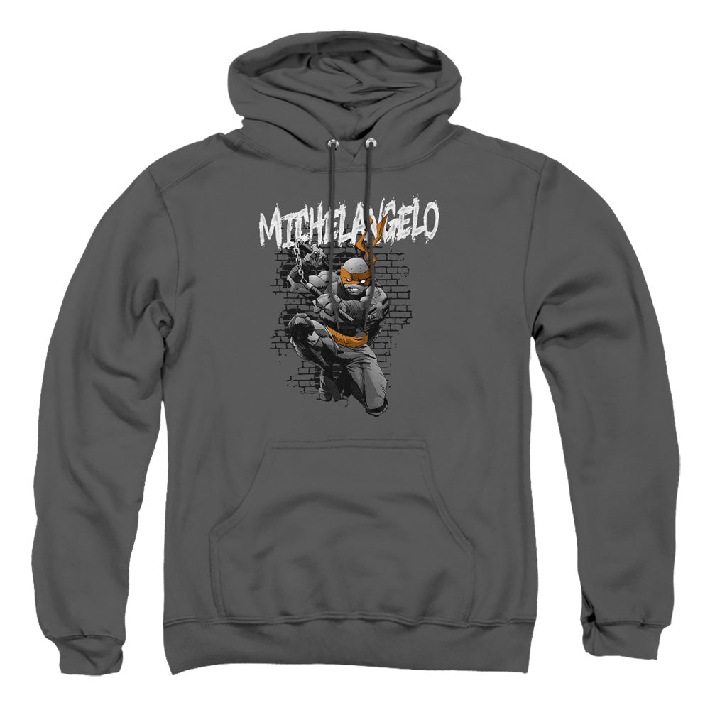 Teenage Mutant Ninja Turtles Michelangelo Pullover Hoodie | Blue Culture Tees