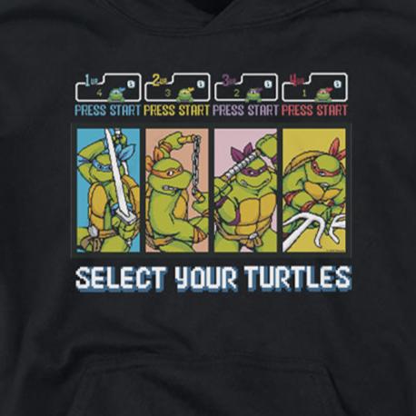 Youth Teenage Mutant Ninja Turtles Select Your Turtles Pullover Hoodie | Blue Culture Tees