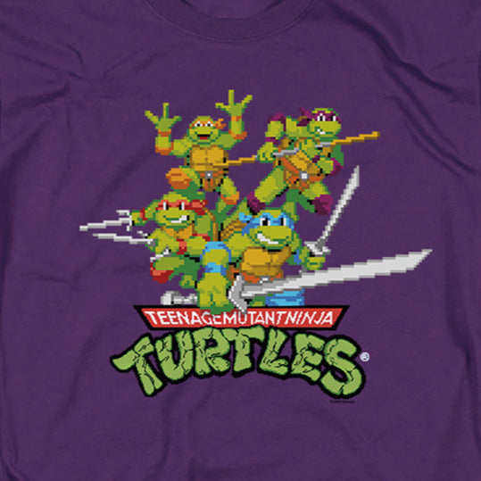 Teenage Mutant Ninja Turtles Retro Arcade T-Shirt