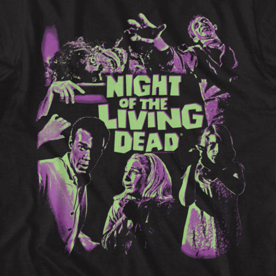 Night of the Living Dead Bright Two Tone T-Shirt