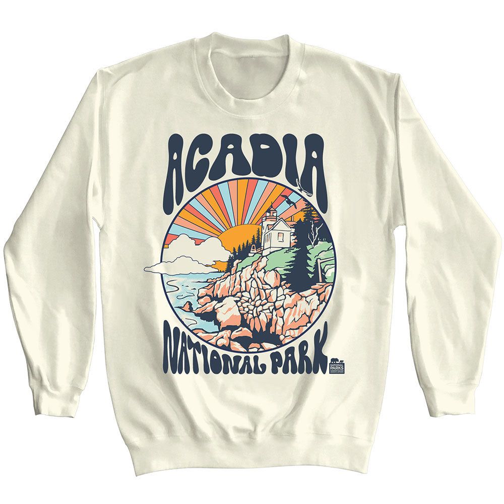 Colorful Sun Acadia National Park Sweatshirt