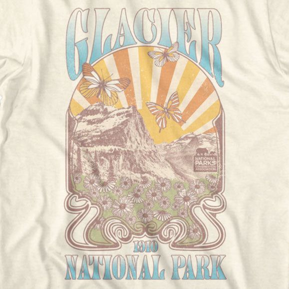 Glacier Nouveau National Parks T-Shirt