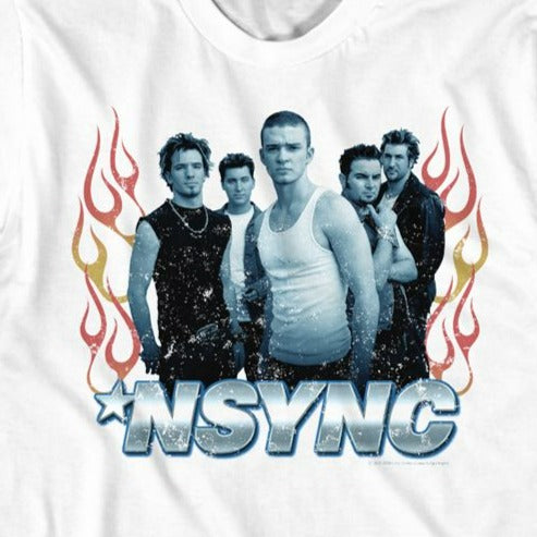 N'Sync Flames T-Shirt