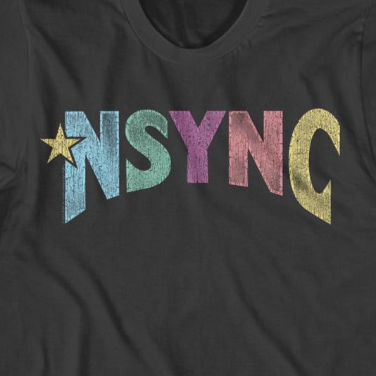 *NSYNC Multi Color Logo T-Shirt