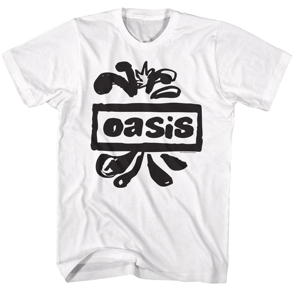 Oasis Splatter Logo T-Shirt