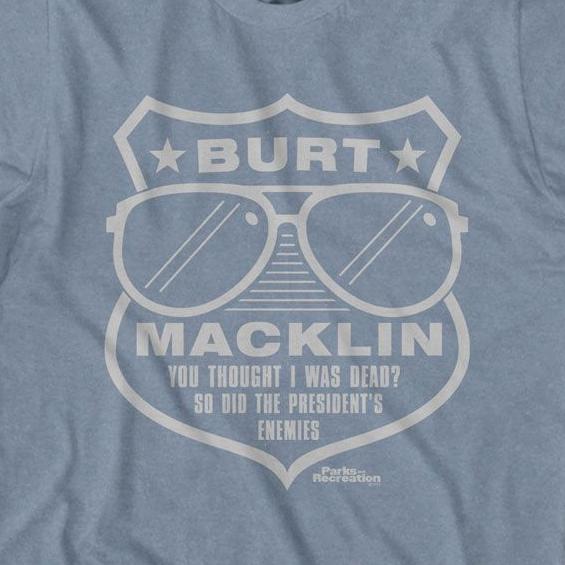 Parks And Recreation Special Agent Badge T-Shirt | Blue Culture Tees