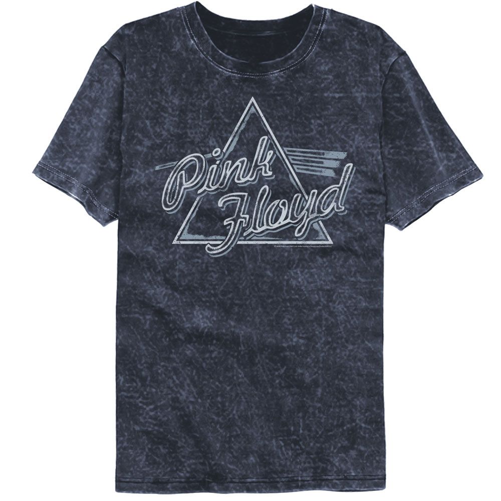 Pink Floyd Rough Prism Mineral Wash T-Shirt | Blue Culture Tees