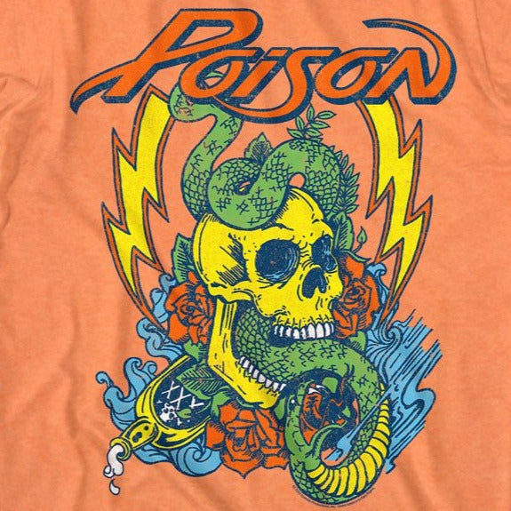 Poison Snake Skull T-Shirt