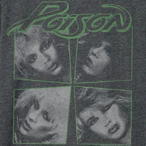 Poison I Want Action Four Photos Vintage Wash T-Shirt
