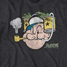Popeye Spinach T-Shirt