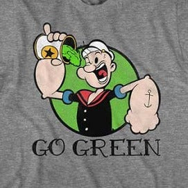 Popeye Go Green T-Shirt