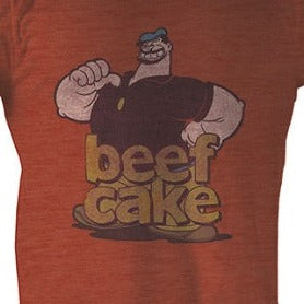 Popeye Beefcake Lightweight T-Shirt - Blue Culture Tees