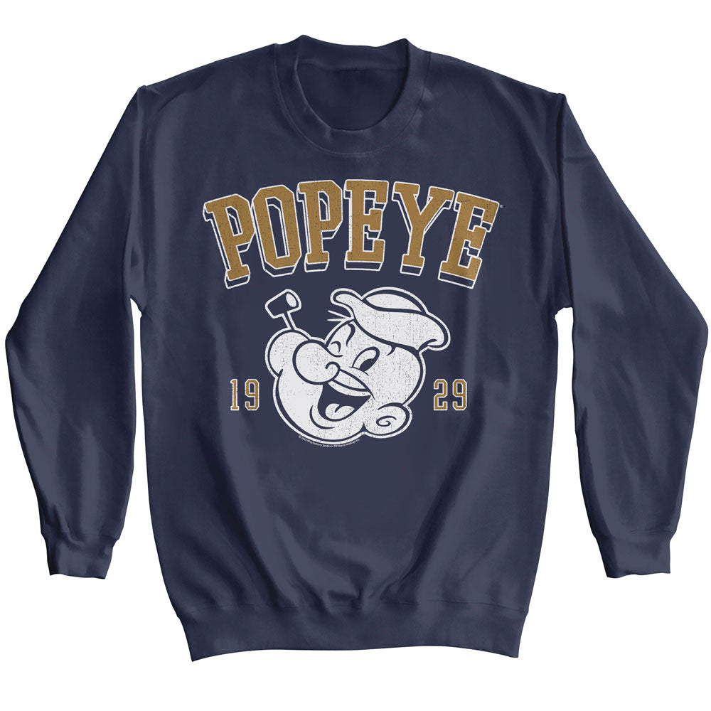 Popeye Athletic Sweatshirt | Blue Culture Tees